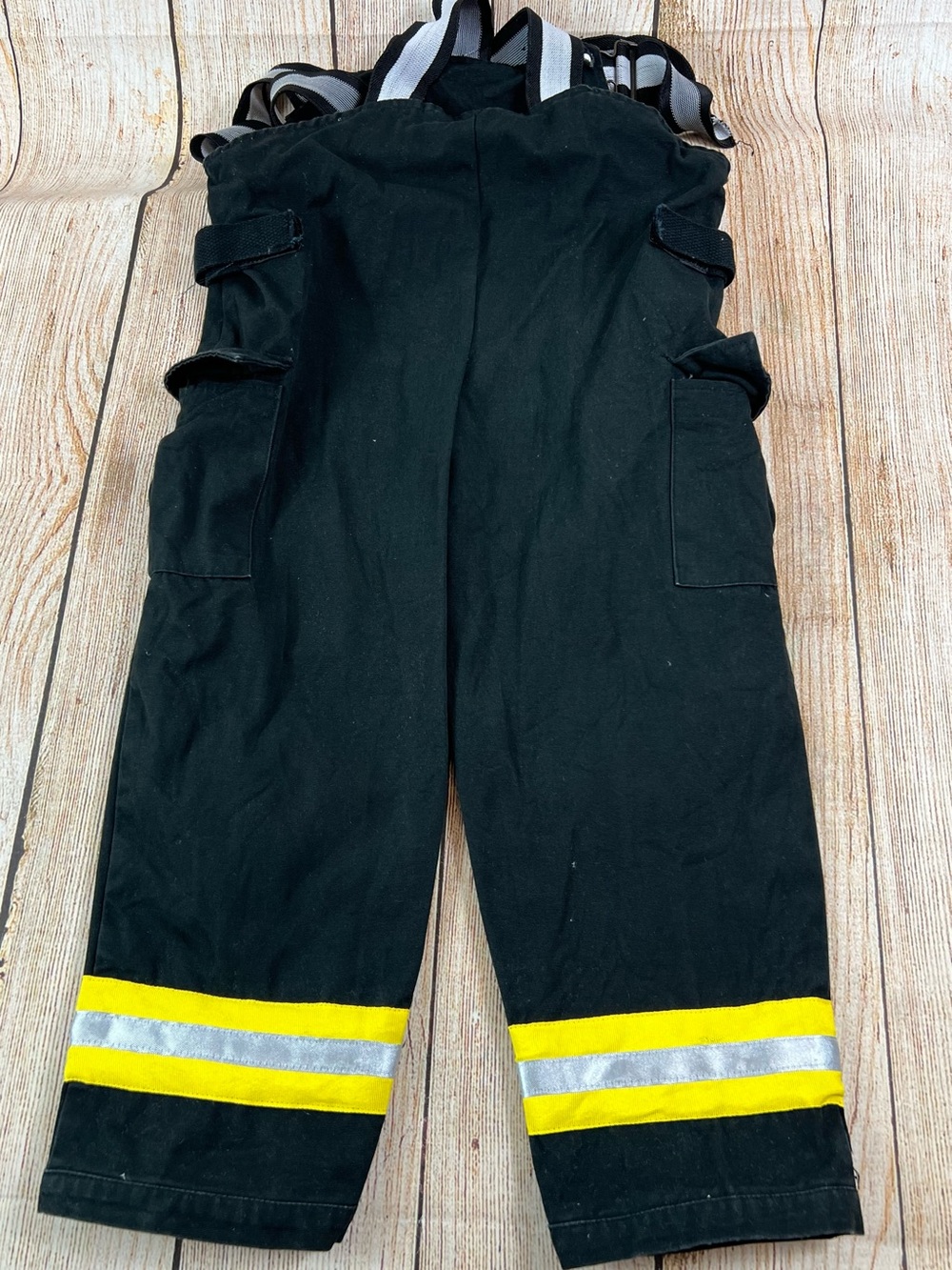 Get Real Gear Firefighter Bunker Pants & Cost Outfit Kids 4-6 Dress Up Fireman - Picture 10 of 11